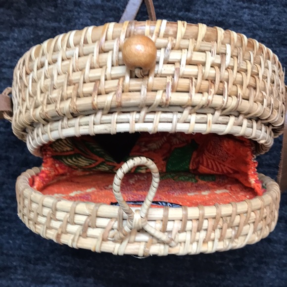 Zara Mini Rattan Circle Bag - Picture 7 of 7